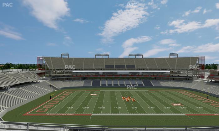 TDECU Stadium - Section 330 Seat View