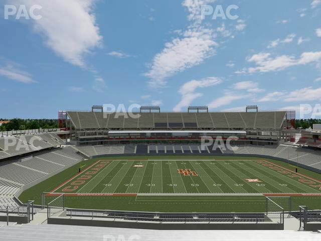 TDECU Stadium - Section 330 Seat View