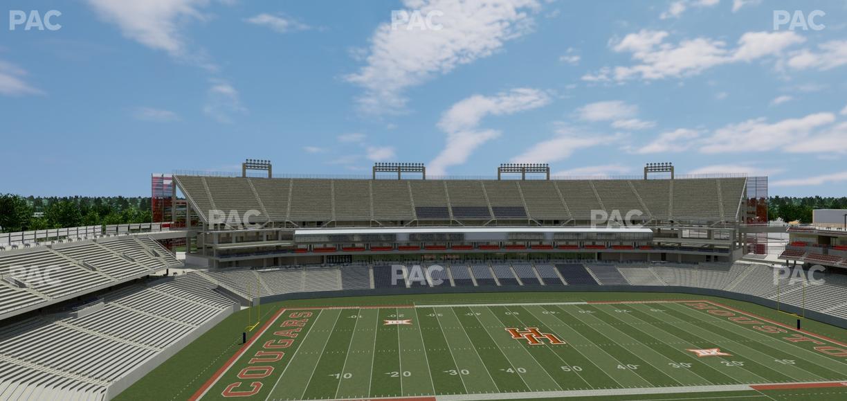 TDECU Stadium - Section 331 Seat View