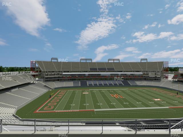 TDECU Stadium - Section 331 Seat View