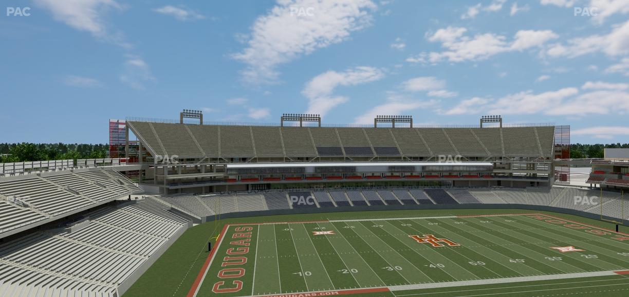 TDECU Stadium - Section 332 Seat View