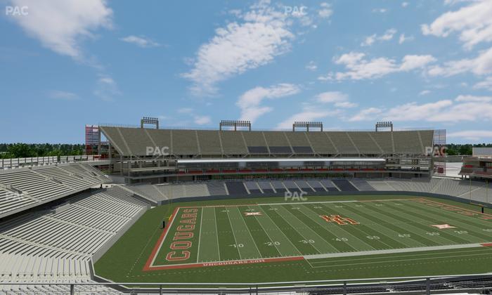 TDECU Stadium - Section 332 Seat View