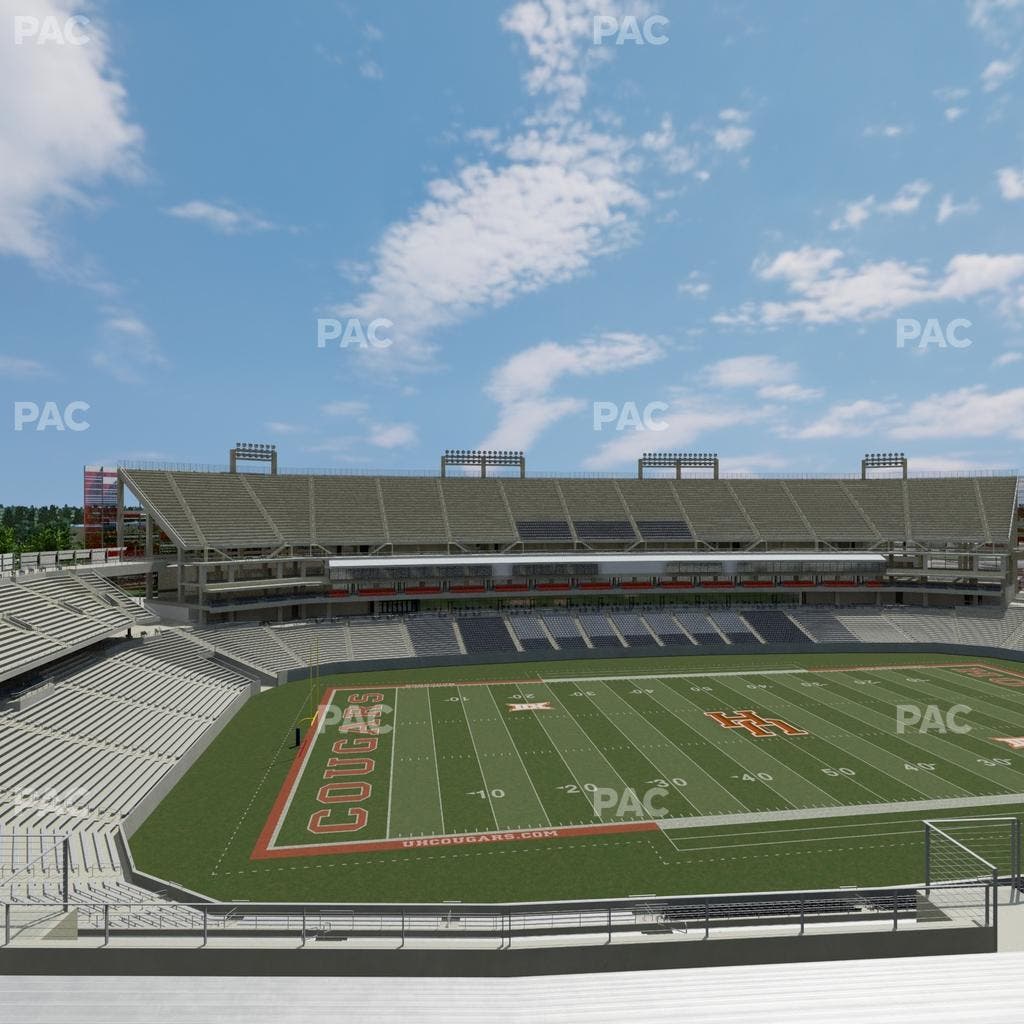 TDECU Stadium - Section 332 Seat View