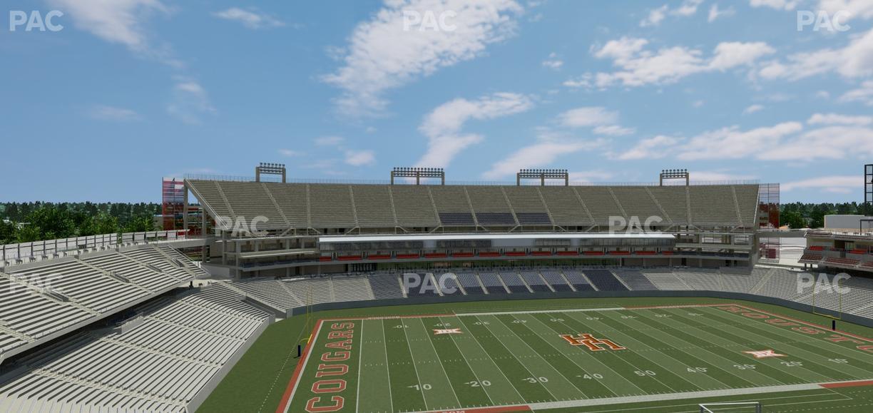 TDECU Stadium - Section 332 Seat View