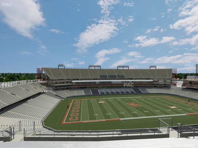 TDECU Stadium - Section 332 Seat View