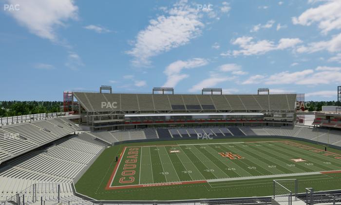 TDECU Stadium - Section 332 Seat View