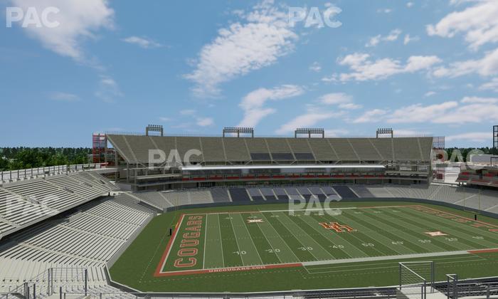 TDECU Stadium - Section 332 Seat View