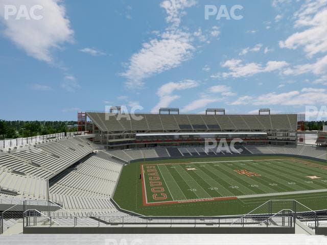 TDECU Stadium - Section 333 Seat View