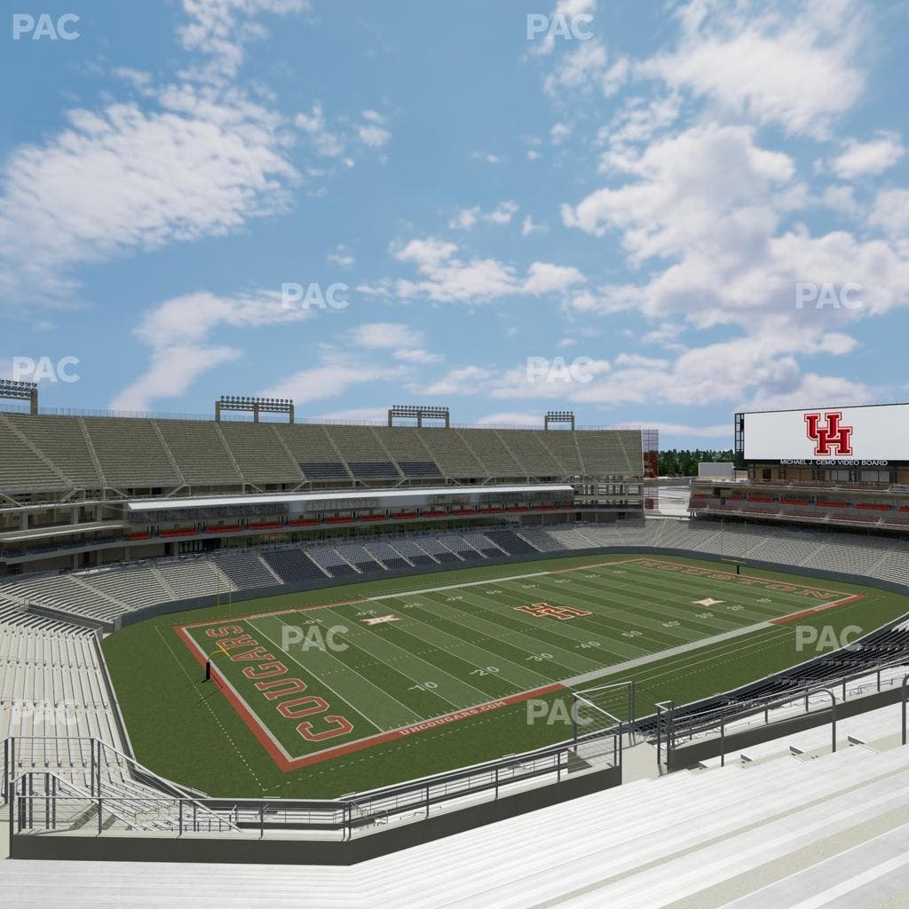 TDECU Stadium - Section 334 Seat View