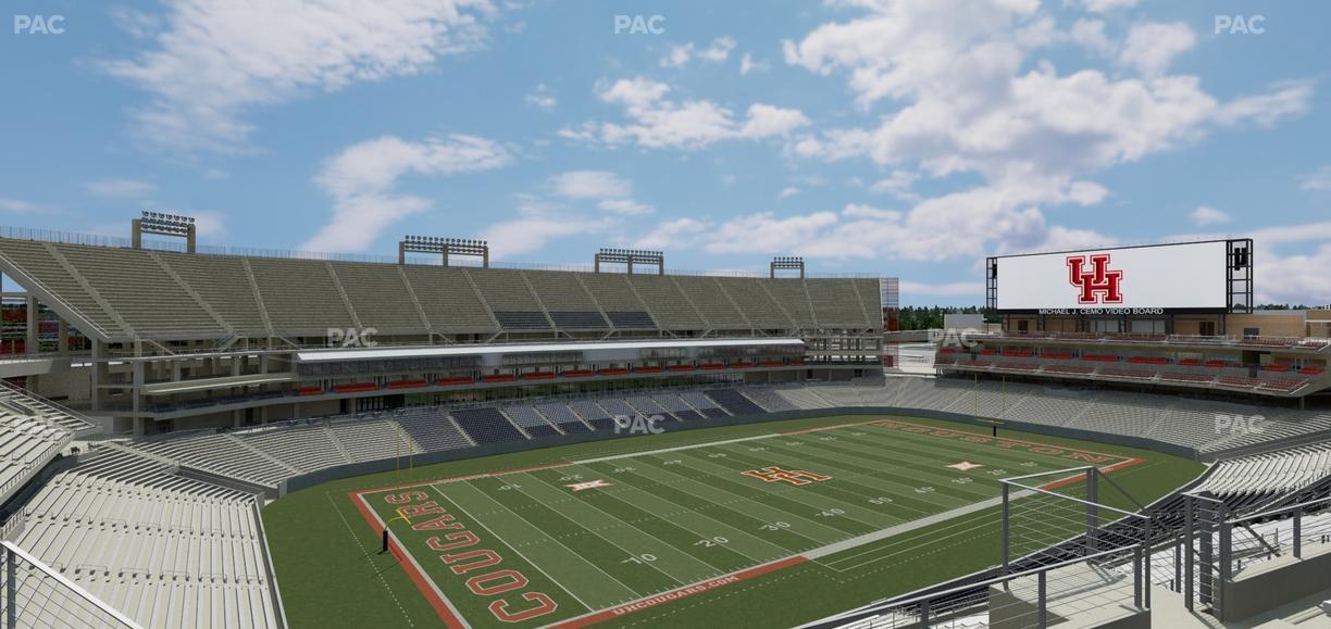 TDECU Stadium - Section 334 Seat View