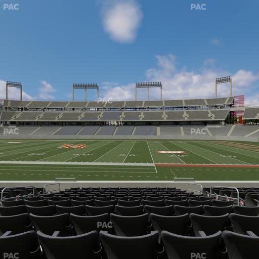 TDECU Stadium - Section Club 106 Seat View