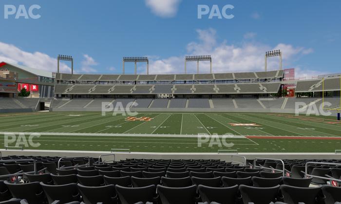 TDECU Stadium - Section Club 107 Seat View