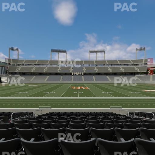 TDECU Stadium - Section Club 109 Seat View