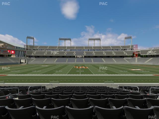 TDECU Stadium - Section Club 109 Seat View