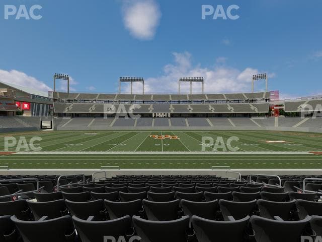TDECU Stadium - Section Club 109 Seat View