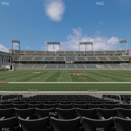 TDECU Stadium - Section Club 110 Seat View