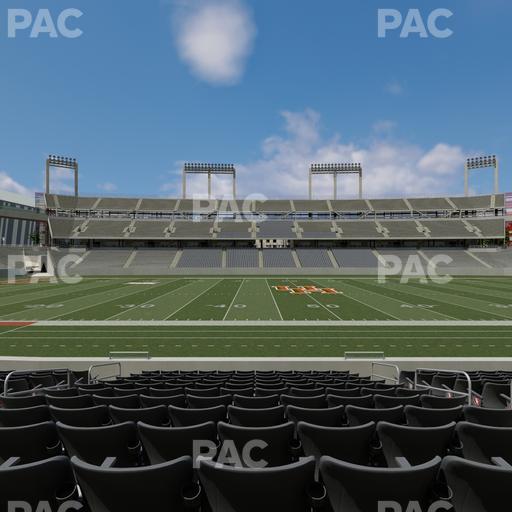 TDECU Stadium - Section Club 110 Seat View
