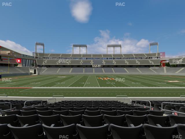 TDECU Stadium - Section Club 110 Seat View