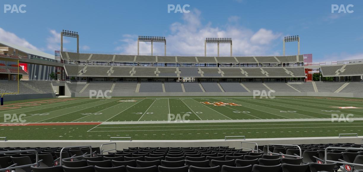 TDECU Stadium - Section Club 111 Seat View