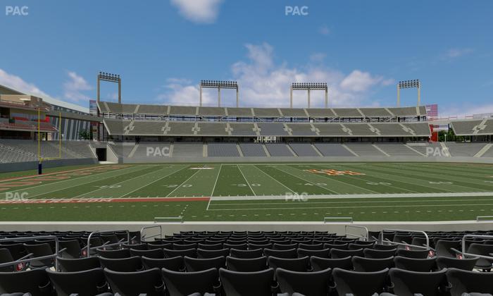 TDECU Stadium - Section Club 112 Seat View