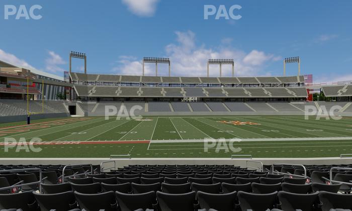 TDECU Stadium - Section Club 112 Seat View