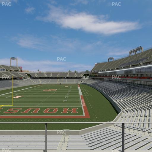 TDECU Stadium - Section Club 201 Seat View