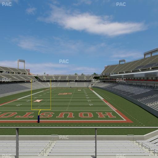 TDECU Stadium - Section Club 202 Seat View