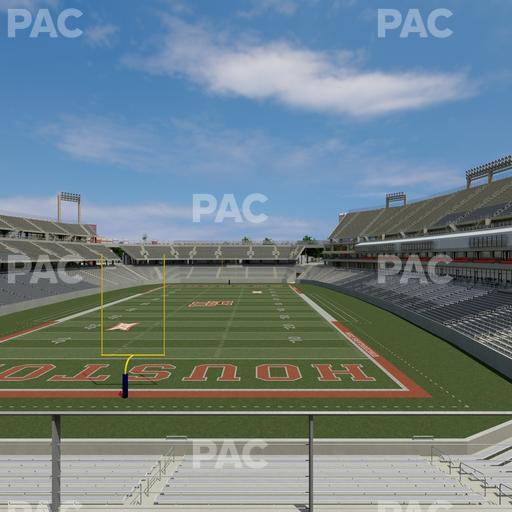 TDECU Stadium - Section Club 202 Seat View