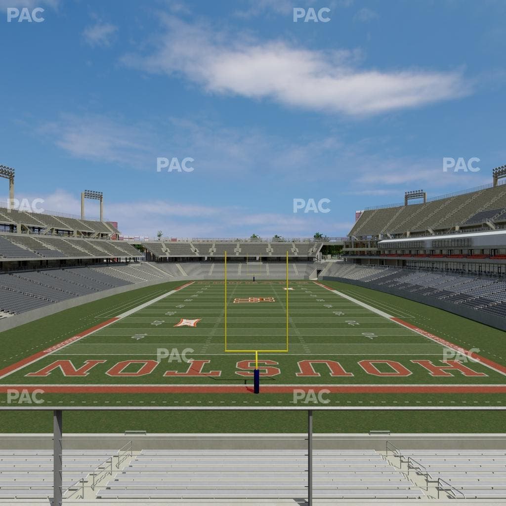 TDECU Stadium - Section Club 203 Seat View