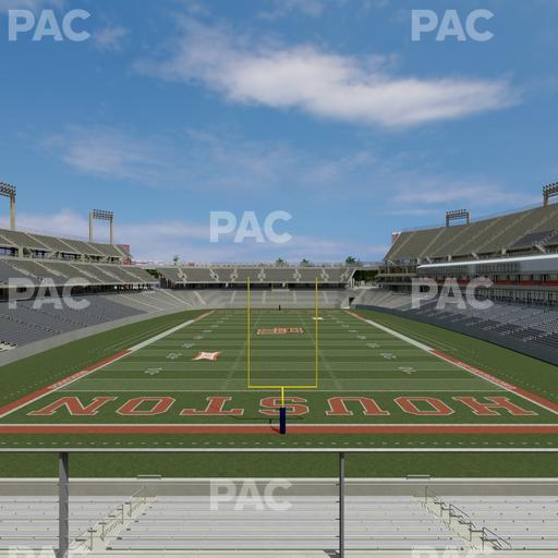 TDECU Stadium - Section Club 203 Seat View