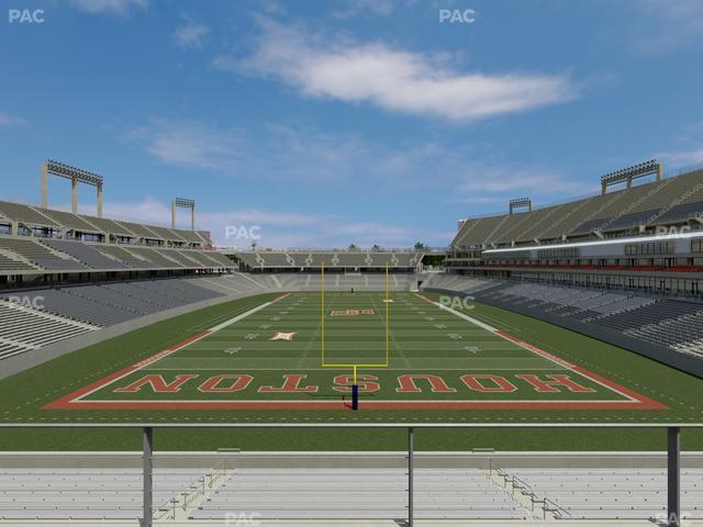 TDECU Stadium - Section Club 203 Seat View