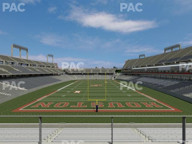 TDECU Stadium - Section Club 203 Seat View