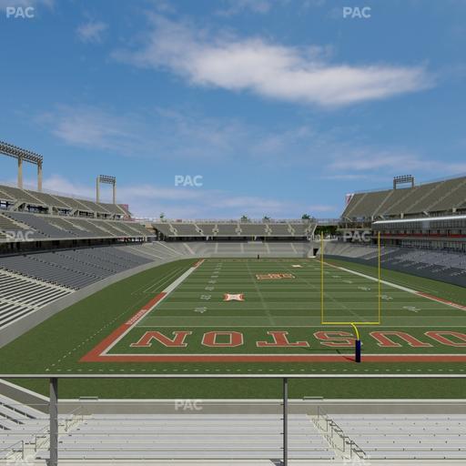 TDECU Stadium - Section Club 204 Seat View