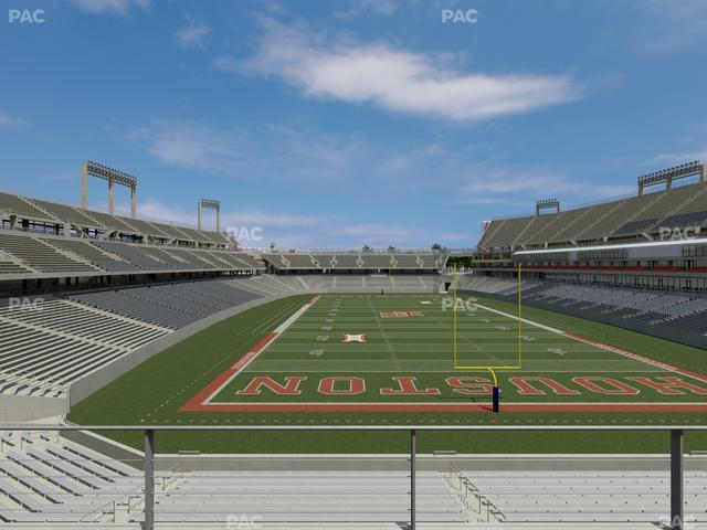 TDECU Stadium - Section Club 204 Seat View