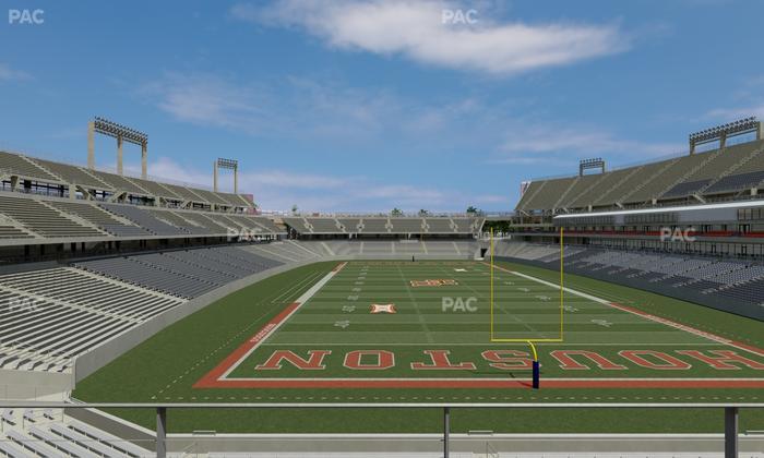 TDECU Stadium - Section Club 204 Seat View