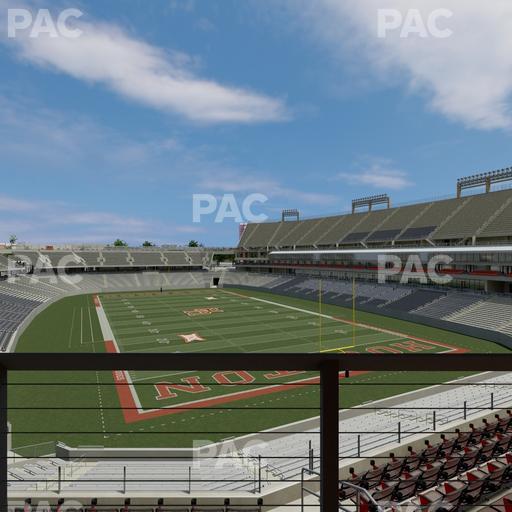 TDECU Stadium - Section Club 206 Seat View