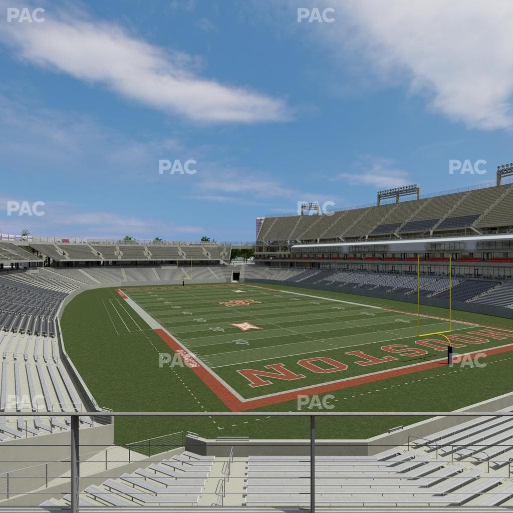 TDECU Stadium - Section Club 207 Seat View