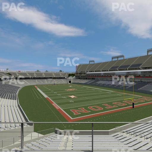 TDECU Stadium - Section Club 207 Seat View
