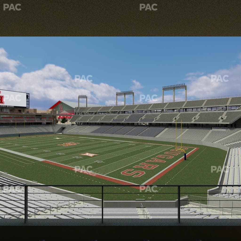 TDECU Stadium - Section East Terrace Club Seat View