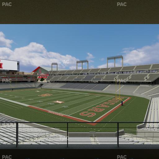 TDECU Stadium - Section East Terrace Club Seat View