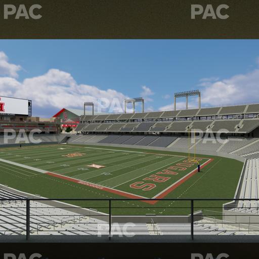 TDECU Stadium - Section East Terrace Club Seat View