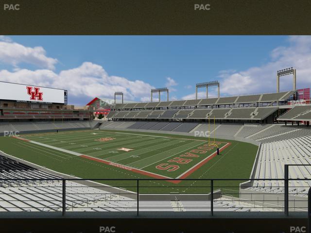 TDECU Stadium - Section East Terrace Club Seat View