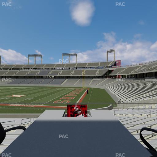 TDECU Stadium - Section Loge Box 1 Seat View