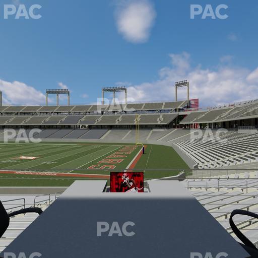 TDECU Stadium - Section Loge Box 1 Seat View