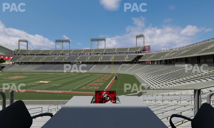 TDECU Stadium - Section Loge Box 1 Seat View