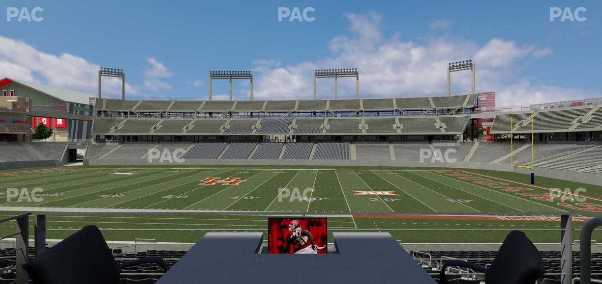 TDECU Stadium - Section Loge Box 10 Seat View