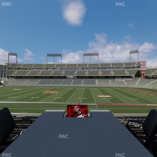 TDECU Stadium - Section Loge Box 10 Seat View