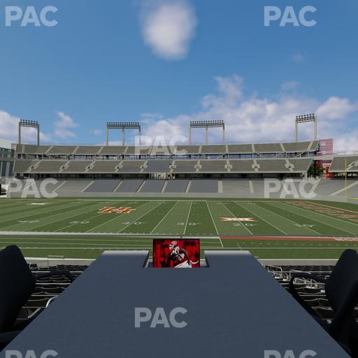 TDECU Stadium - Section Loge Box 10 Seat View