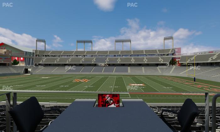 TDECU Stadium - Section Loge Box 10 Seat View