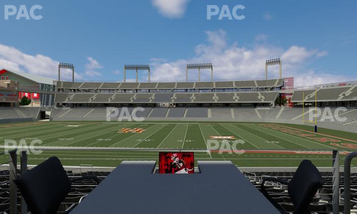TDECU Stadium - Section Loge Box 10 Seat View